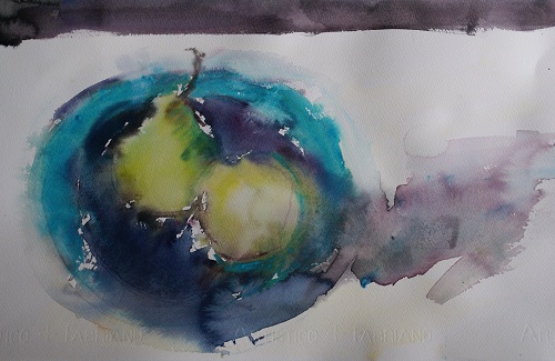 Watercolour by Pauline Rignall